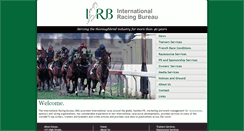 Desktop Screenshot of irbracing.com